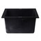 Alfi Brand Black 17" Drop-In Rectangular Granite Composite Kitchen Prep Sink AB1720DI-BLA - alternate 9